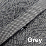 20mm ( 3/4" ) Cotton Canvas Webbing Solid Darks