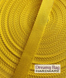 25mm (1") Poly Webbing Solid Colours