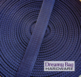 25mm (1") Poly Webbing Solid Colours