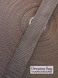 25mm (1") Poly Webbing Solid Colours