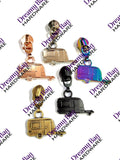 #5 Zipper Pull Caravan Custom Designed)
