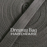 20mm ( 3/4" ) Cotton Canvas Webbing Solid Darks