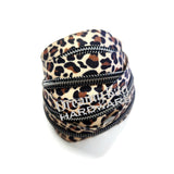 #5 Glidelåsbånd leopardmønster med nylontenner