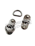 20 mm (3/4") D-ringstroppplater