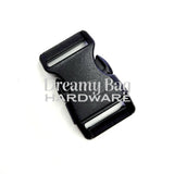 25 mm (1") plaststigeglider, 2-pakning