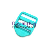 25 mm (1") plaststigeglider, 2-pakning