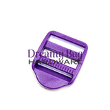 25 mm (1") plaststigeglider, 2-pakning