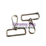 38mm (1.5") Swivel Snap Clips, Rectangle Strap Connector