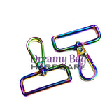 38mm (1.5") Swivel Snap Clips, Rectangle Strap Connector