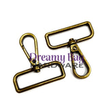 38mm (1.5") Swivel Snap Clips, Rectangle Strap Connector