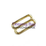 38 mm (1,5") slanke ovale trippelskyverringer (for sikkerhetsbelte)