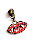 #5 Vampirlippen mit Reißverschluss