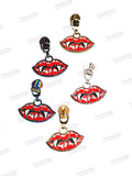 #5 Vampirlippen mit Reißverschluss