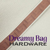 38mm (1.5") Poly/ Cotton Greek Key Canvas Webbing