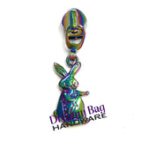 #5 Zipper Pull Bunny Rabbit