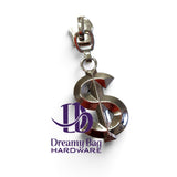 #3 and #5 Zipper Pull Dollar Sign