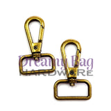 25mm (1") Swivel Clip, Rectangle Strap Connector