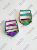 Metallstigeglidere 25 mm (1") 2-pakning