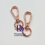 15 mm Dreh-Druckknopfclips, 2er-Pack