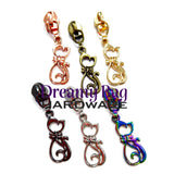 #5 Zipper pull Cat