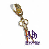 #5 Zipper Pull Antique Scissors