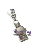#5 Zipper Pull Block Man