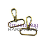 38 mm (1,5 Zoll) Drehclips