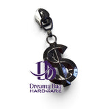 #3 and #5 Zipper Pull Dollar Sign