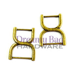 20 mm/25 mm (3/4"/1") 8-formet stropp D-kobling