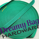 25mm (1") Poly Webbing Solid Colours