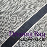38mm (1.5") Poly/ Cotton Greek Key Canvas Webbing