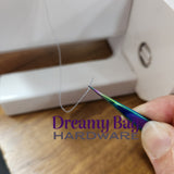 Straight Long Rainbow Tweezers
