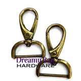 25 mm (1") svingklemmer D-stang