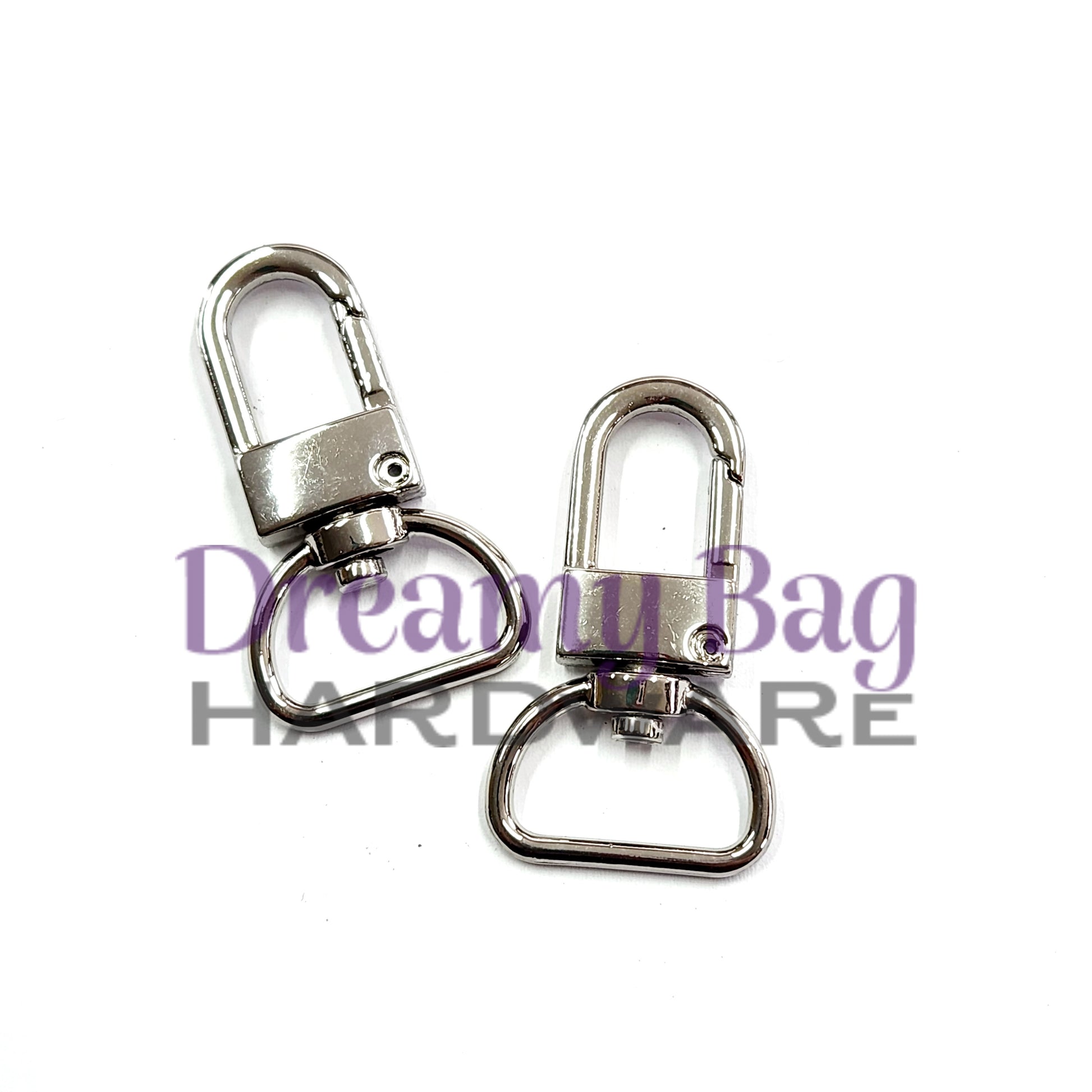 20 mm (3/4 Zoll) schmale, drehbare Schnappclips