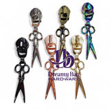 #5 Zipper Pull Antique Scissors
