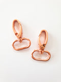 25 mm (1") oval svingklemme, oval stroppkobling