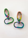 25 mm (1") oval svingklemme, oval stroppkobling
