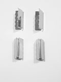 25 mm Riemenenden mit Druckverschluss