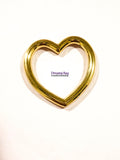 25mm (1") Heart Rings