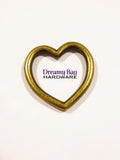 25mm (1") Heart Rings