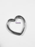 25mm (1") Heart Rings
