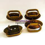 25 mm -38 mm oval baksidet stroppkobling