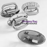 25 mm -38 mm oval baksidet stroppkobling
