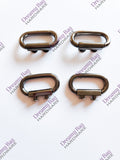 25 mm (1") oval tynn stroppkobling, 4-pakning (spesiallaget)