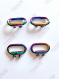 25 mm (1") oval tynn stroppkobling, 4-pakning (spesiallaget)
