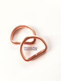 Brushed Rose Gold Hardware