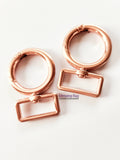 Brushed Rose Gold Hardware