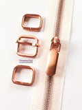 Brushed Rose Gold Hardware