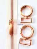 Brushed Rose Gold Hardware