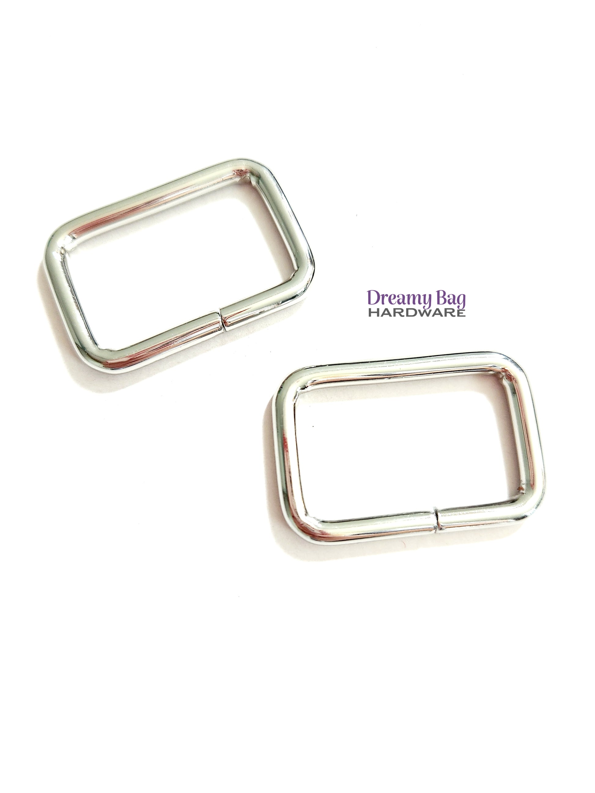 32mm (1.25") Rectangle Rings 2 pack